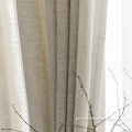 Têxteis lisos tingidos de alta cortina de linho de bloqueio de luz